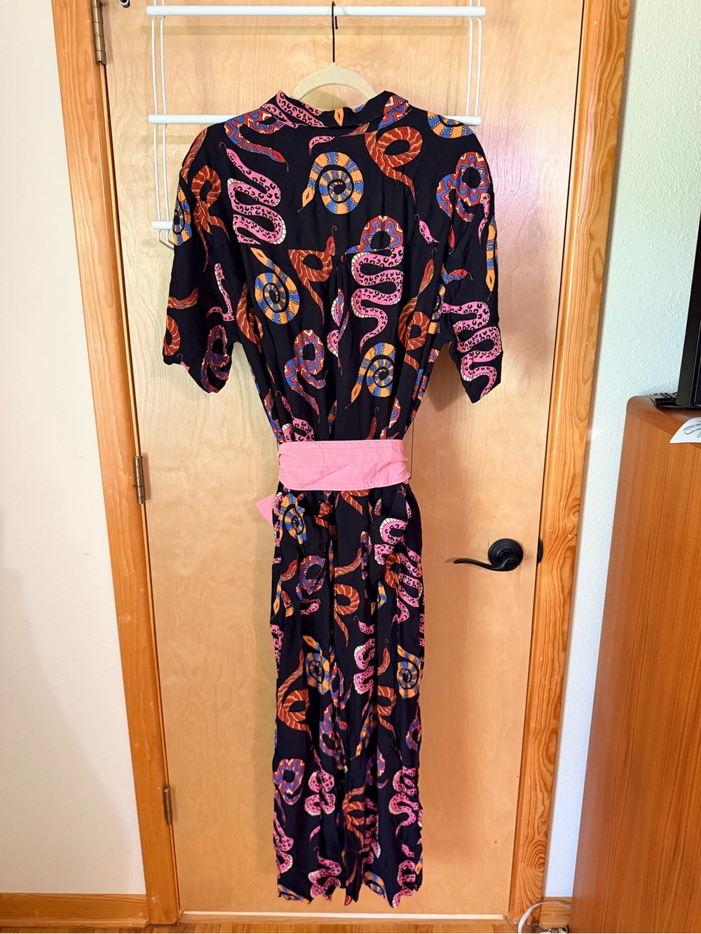 FARM Rio Jumpsuit with Multicolored Snake Print NWT - Picture 4 of 5